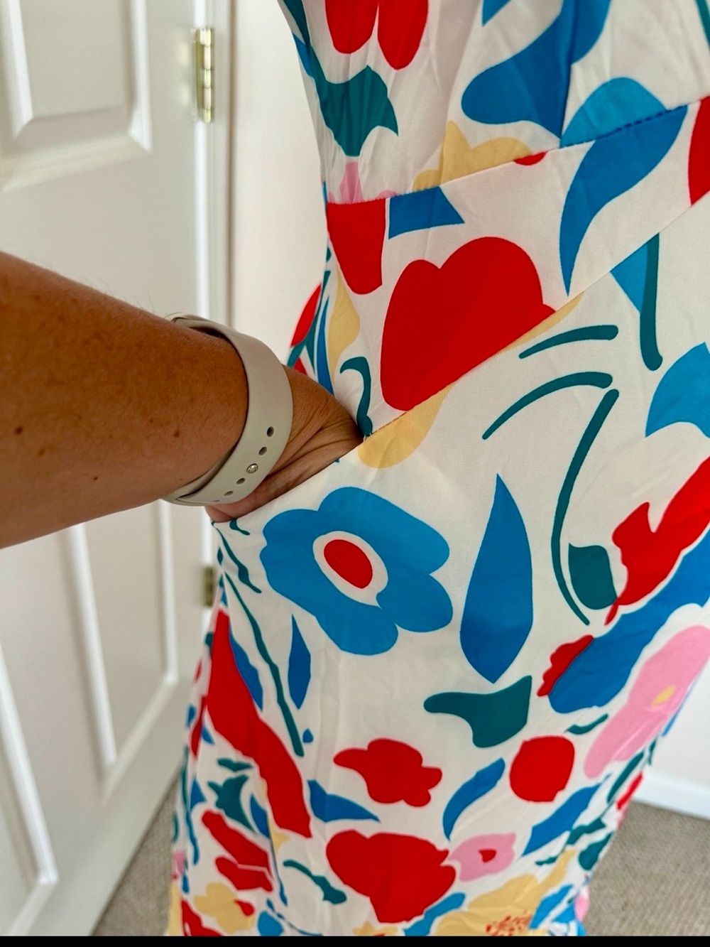 Colorful maxi dress (medium) - Picture 5 of 6